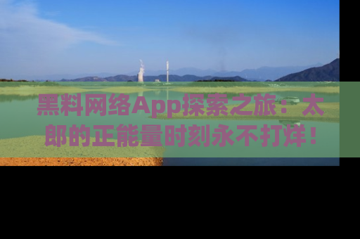 黑料网络App探索之旅：太郎的正能量时刻永不打烊！