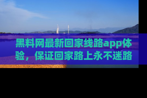 黑料网最新回家线路app体验，保证回家路上永不迷路顺畅
