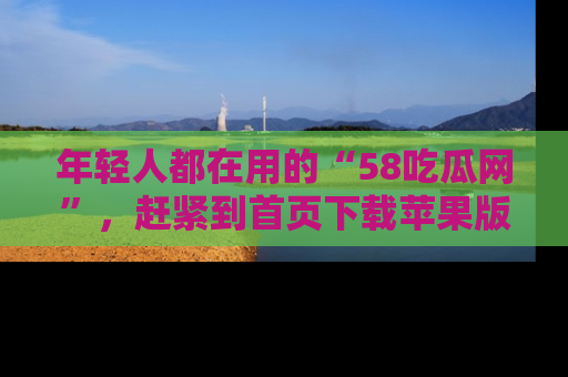 年轻人都在用的“58吃瓜网”，赶紧到首页下载苹果版吧！