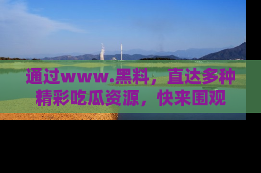 通过www.黑料,直达多种精彩吃瓜资源,快来围观