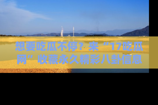 想要吃瓜不停?来“17吃瓜网”收藏永久精彩八卦信息!