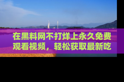 在黑料网不打烊上永久免费观看视频，轻松获取最新吃瓜资讯！